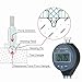 Digital Shore D Durometer & Hardness Tester, 0-100HD Range with High 0.5HD Resolution & Large LCD Display, Portable Hardness Tester for Rubber, Plastic, Polymer, Tire, Flooring, Bowling Ball