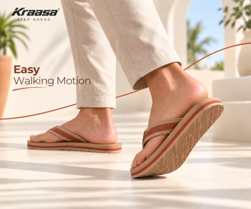 Image of Kraasa Fleece Slippers for Man | Slip-On Slippers