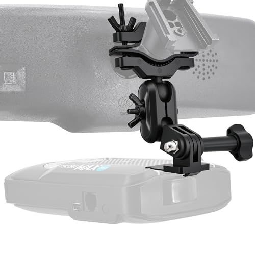 iSaddle Rearview Mirror Mount for Escort Radar Detector -