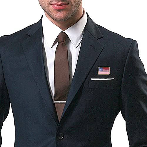 Image of 50 /100 /200 /300Pcs American Flag Lapel Pins Bulk Metal