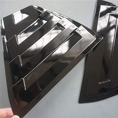 Miniatura 10 de 2 rejillas deportivas para ventana de un cuarto para Nissan Sentra 2020 2021 2022 2023 2024 2025 (impresión de fibra de carbono) Impresión de fibra