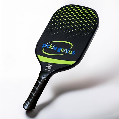 Image of Pickleball Paddle, Raw Carbon Fiber Grit Face, 8oz, Beginner Friendly