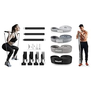 Pilates Bar Kit with Long Resistance Bands