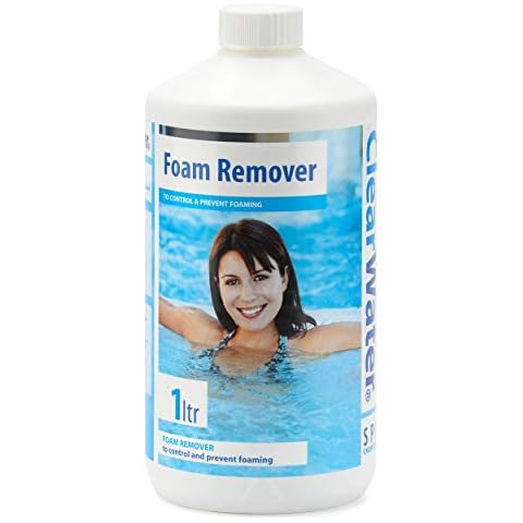 Clearwater CH0007 Foam Remover for Swimming Pool and Spa Treatment, 1 Litre Cover