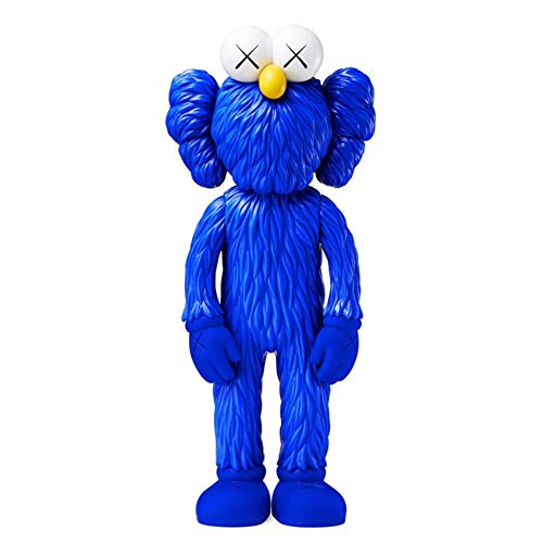 Prototype KAWS Companion Model Art Toys 13" 35cm Action Figure Collectible Model Toy Easter/Christmas for Home Decoration, Party, Gift (Blue)