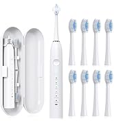 Amazon.co.jp: 電動歯ブラシ 音波式 電動ハブラシ横振り IPX7防水 6