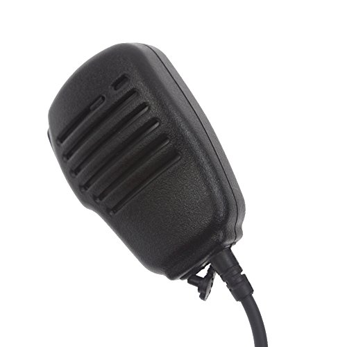 Tenq Rainproof 2-Pin Shoulder Remote Speaker Mic Microphone Ptt For Motorola Radio Pmr446 Pr400 Mag One Bpr40 A8 Ep450 Au1200 Etc #TOP3