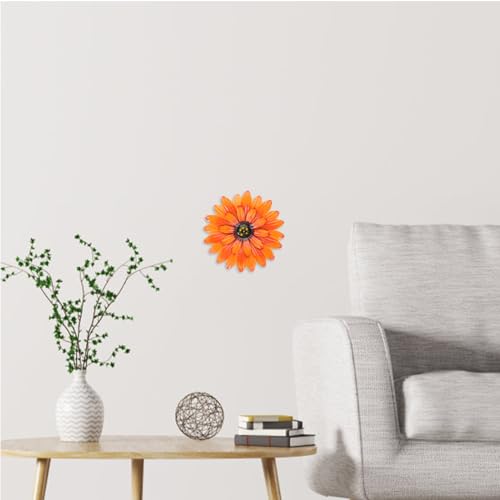 Decoración de pared flores de hierro nórdicas y colgante artístico realista 6