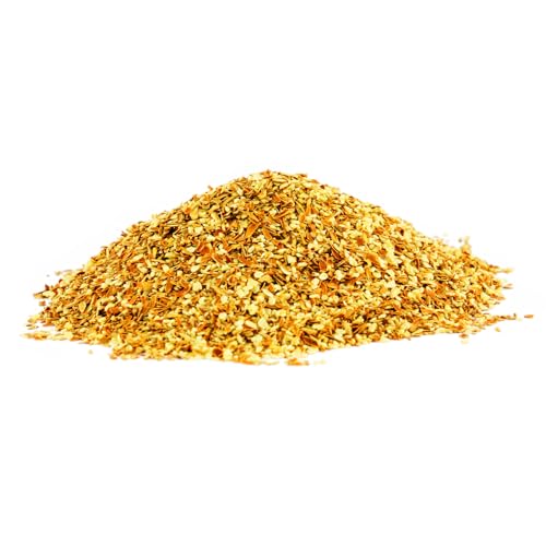 Dried Orange Peel 1 LB | Rich Citrus Aroma and Flavour | Small Granules | Perfect for Tea, Cookies, Rye breads, Seasoning & more | by Yogi\'s Gift®