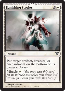Magic The Gathering - Banishing Stroke (7) - Avacyn Restored