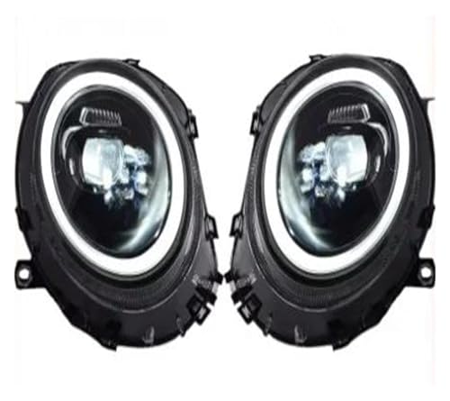 Car Front Lights For For Mini For Coopers R56 LED Headlight 2007-2013 R57 R58 R59 Head Lamp DRL Assembly Accessories Plug And Play Headlight assembly(LHD For Halogen Type B)