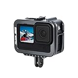 Con agujero de tornillo de 1/4 y adaptador, compatible con cualquier trípode, palo de selfie, etc.