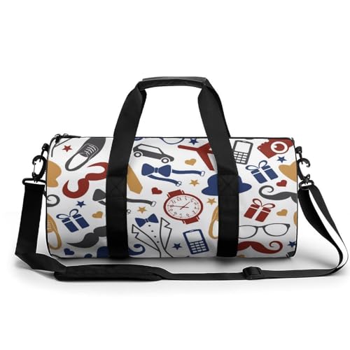 Sac de gym homme 45cm ultra résistant avec bandoulière confort