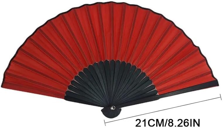 SUMAG Auto Appearing Fans Magic Tricks Two Fans Set Folded Fan Opened Instantly for Magicians Stage Illusions Gimmicks Mentalism Props (Yellow)