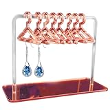 Generisch Organizador de pendientes - Percha transparente acrílico soporte para joyas | Percha en miniatura para joyas | Para el hogar, tiendas, venta al por menor, regalo para el día de la madre, día