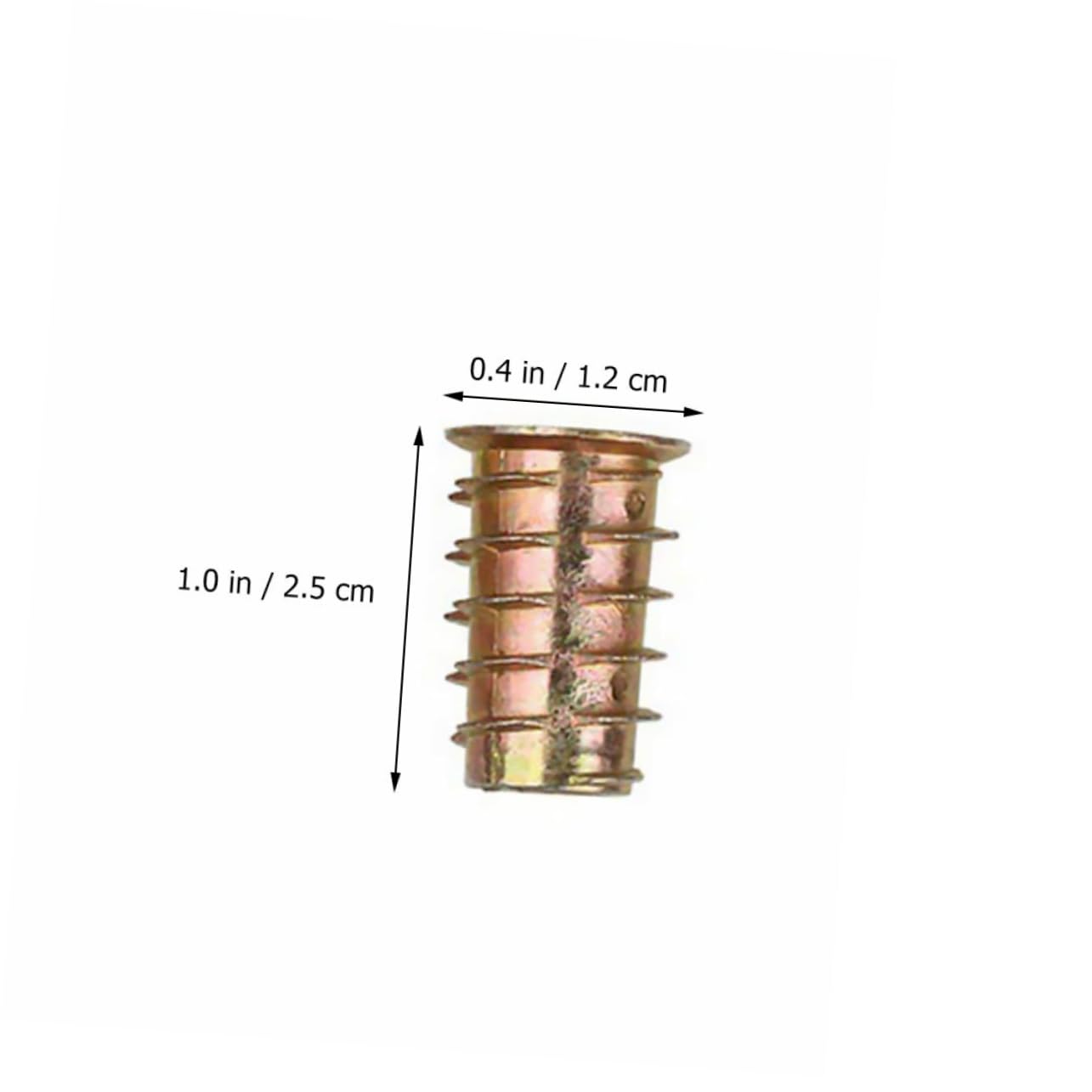 Mobestech 460pcs Threaded Inserts Set M4-M10 Inserts for Wood Furniture Galvanized Socket Nuts Assortment for Home Repair