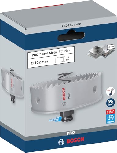 Bosch Scie cloche pro Sheet Metal pc Plus 102 mm 2608594470 - vue 3