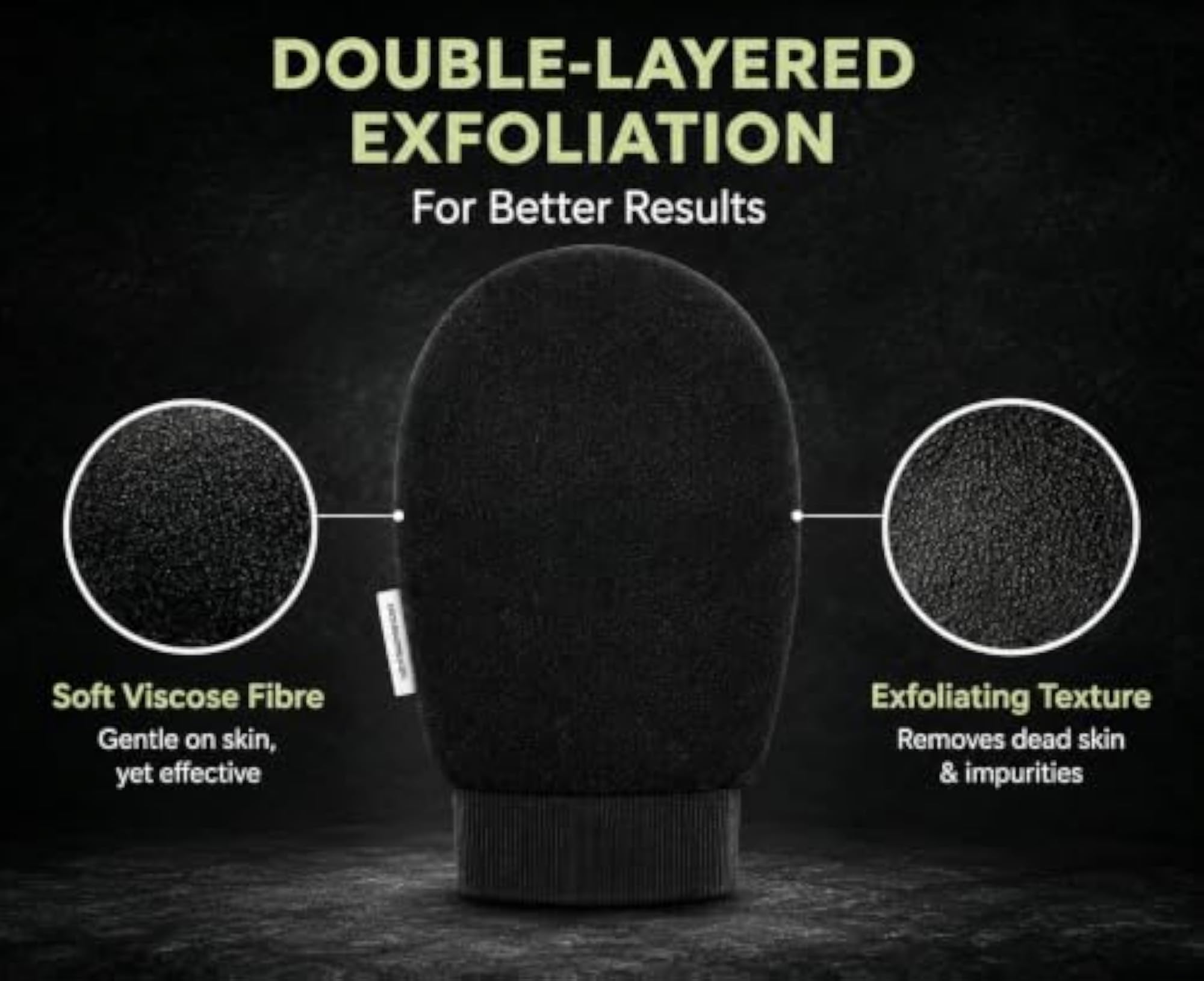Exfoliating Bath Glove, Deep Cleansing Mitts
