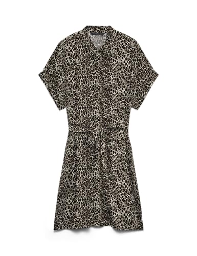 Robe T-shirt noire Vero Moda fluide pour vos journées d'été décontractées en taille XS