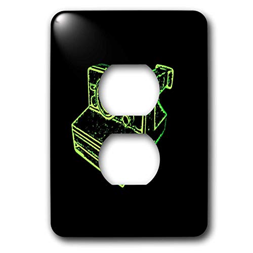 Photo d'un appareil photo automatique vintage vert 3dRose lsp_20787_6 graphisme