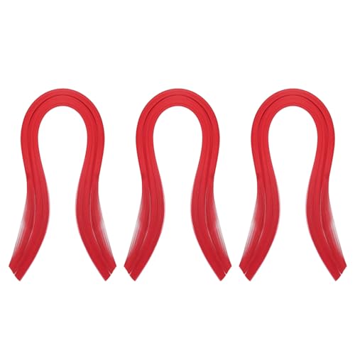 Kits de Quilling PATIKIL Rouge 360Pcs | Bande Papier Origami 1,5mm Activité Manuelle Adulte Débutant