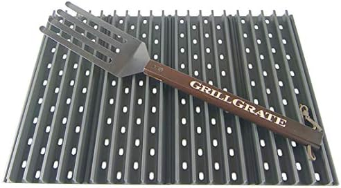 GrillGrate Set of Four 13.75" (Interlocking) + Grate Tool