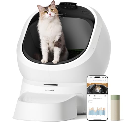 PETLIBRO Luma Self-Cleaning Cat Litter Box with AI