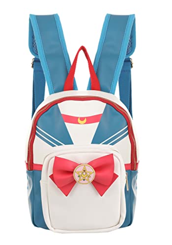 FUN.COM Sailor Moon Cosplay Mini Backpack for Adults – Officially Licensed Anime-Inspired Bag with...