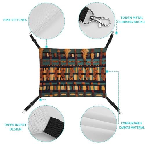 Hamac pour chat en tissage classique africain doux et durable - 4