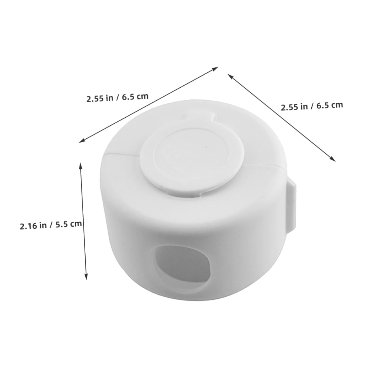 Levemolo Babyproof Door Handle Covers Child Safety Stove Knob Protectors Easy Install Reusable Minimalist Design for Home