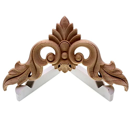 Sculpture sur bois fleur de meuble européenne pour un artisanat d'art raffiné - 2
