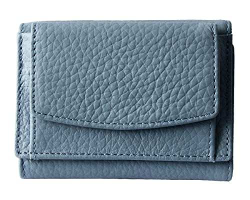 [Charis Poche] 小さい財布 革財布 レディース 本革 シュリンクレザー キャッシュレス財布 小銭入れ ミニ
