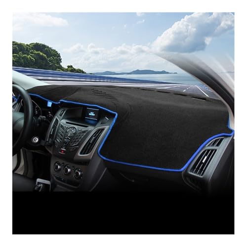 Tapis anti-dérapants pour tableau de bord Ford Focus 3 MK3 protection pare-soleil - 4