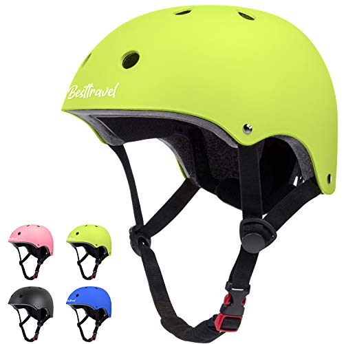 Besttravel Kinder Helm, Kleinkind Helm Einstellbare Kleinkind Fahrrad Helm Alter 3-8 Jahre alt Jungen Mädchen Multi-Sport Sicherheit