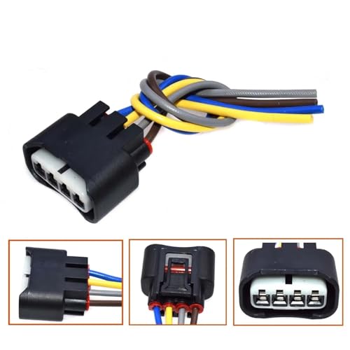 Conector bobina encendido 4 vías para reparación de cableado en Toyota RAV4 2001-2003 6