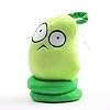 Plants Plush Toys Figures Doll Cattail & Happy Sunshroom & Spring Bean 3pcs Set Kids Gift
