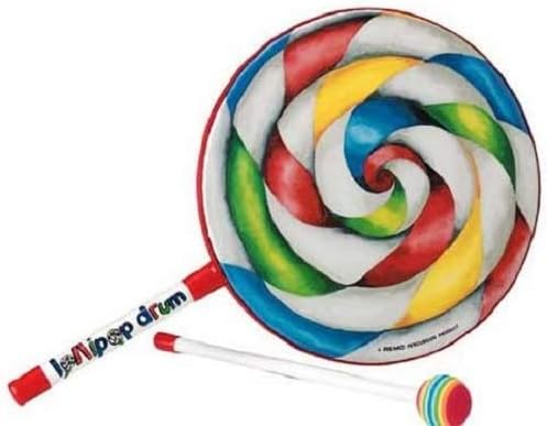 Remo ET-7108-00 Kids Percussion Lollipop Drum, 8"