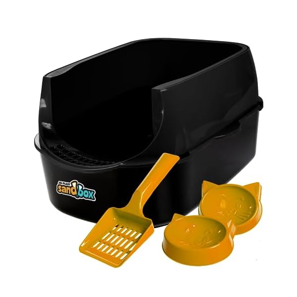 Caixa De Areia Bandeja Furba DesmontÃ¡vel P/Gatos (Black)