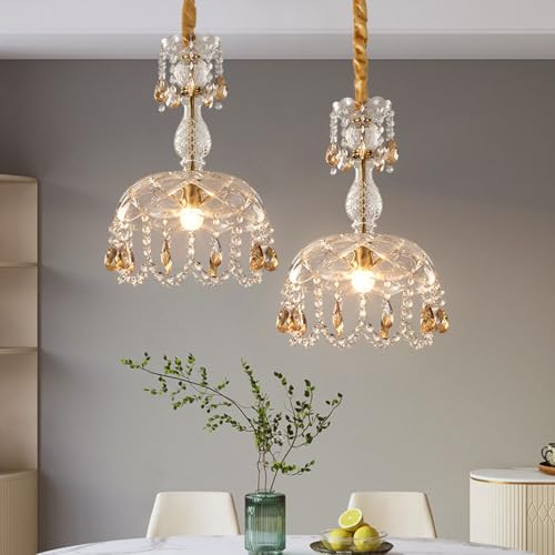Lampe de plafond pour chambre à coucher au design suspendu chic
