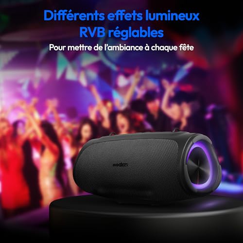 Enceinte Bluetooth MEDION Bluetooth 5.3 IPX7 42 heures dautonomie - vue 7