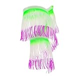 WEKAMOS Silicona Anémona Artificial Flexible para Acuario Decoración Realista Brillante UV para Peceras y Tanques Marinos