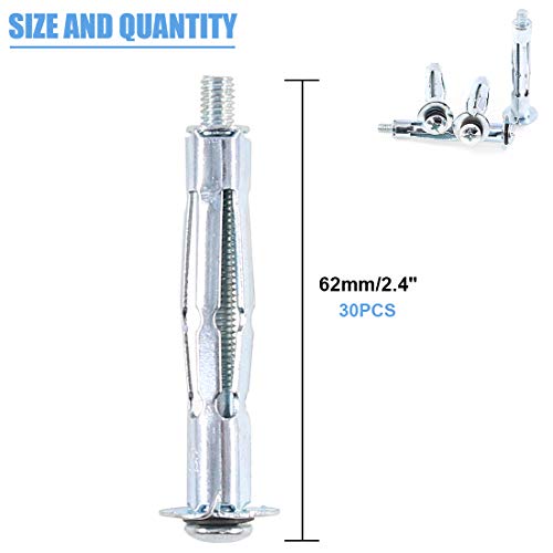 Kit assortiment vis de qualite industrielle M5x52 acier robuste Glarks 30x