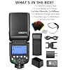 Godox V860III-C for Canon Camera Flash Speedlight Speedlite Light, 76Ws 2.4G TTL HSS 1/8000s,2600mAh Battery,480 Full-Power Flashes,0.01-1.5s Recycle Time,10 Levels LED Modeling Lamp Light for Canon