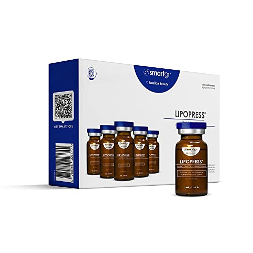 Lipopress Liporedutor 5 Frascos 10 ml Smart Gr