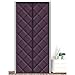 Rideau de porte isolé magnétique, Couverture d'isolation de porte temporaire pour l'arrêt d'hiver, gardez le froid à l'extérieur pour la porte d'entrée de la salle de climatisation à un seul patio