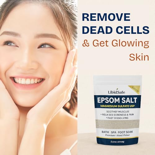 Image of Epsom salt for foot, bath, plant (India's No. # 1)(Pack of 3)