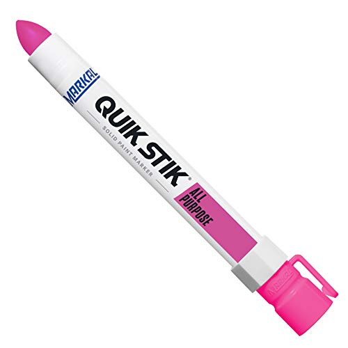 Markal 61044 Quik Stik All Purpose Solid Paint Marker, Fluorescent Pink (Pack Of 12) #TOP17