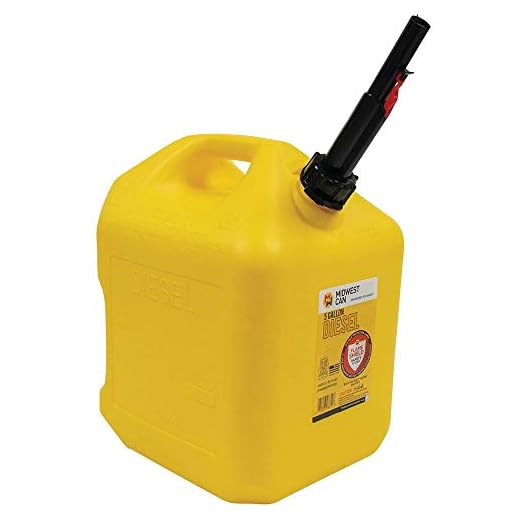 Midwest Can 8610 Diesel Can - 5 Gallon Capacity