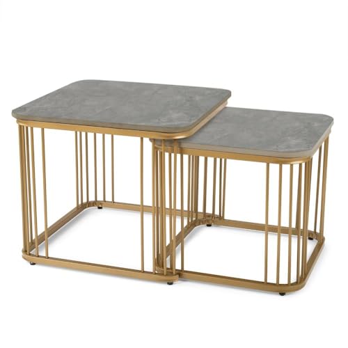 Image of Wakefit Center Table | 1 Yr Warranty | Coffee Table for Living Room Wooden, Tea Table for Living Room Wooden, Sofa Table, Free Installation from Brand, Modern Multi-Functional & Wobble-Free(Flat)