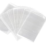 ⬜ Bolsas de Celofán Transparente: Estas bolsas de celofán son de color ultra-transparente, se ven brillantes y muy limpias, bonitas para caber cosas pequeñas.
